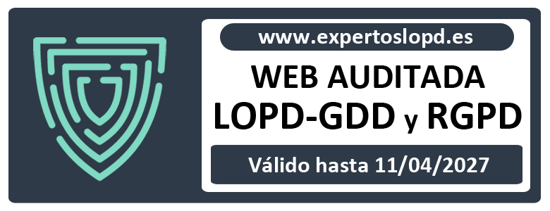 Página web certificada